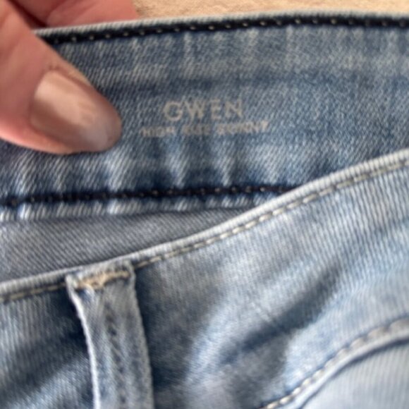 Fidelity | Gwen High Waist Ripped Skinny Jeans in Skyline size 30 - Picture 7 of 12